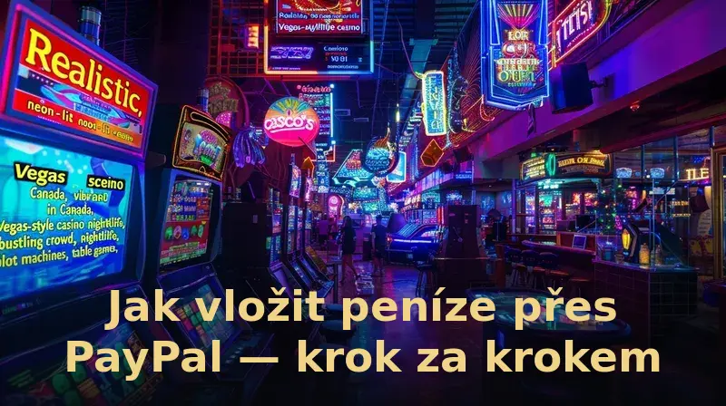 Jak vložit peníze přes PayPal — krok za krokem