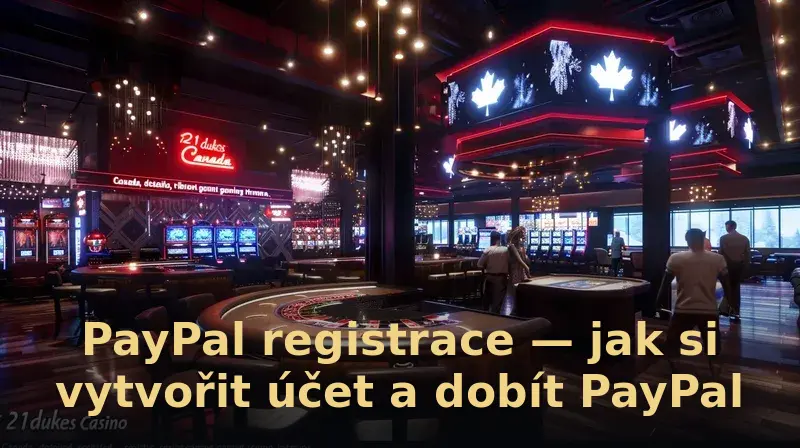 PayPal registrace — jak si vytvořit účet a dobít PayPal